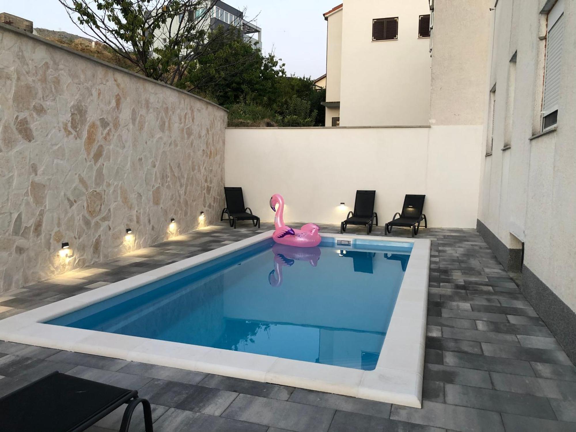 Apartment Frane Podstrana With Private Pool Zewnętrze zdjęcie